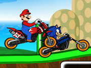 Mario Vs Sonic Racing 2 played 86,253 times to date.  Mario and Sonic is back. This time they are racing against each other, choose Mario or Sonic and clear all levels in the very cool game Mario Vs Sonic Racing. Enjoy!