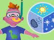 Gerald's Weather Wheel played 3,719 times to date. Can you keep Gerald safe from the elements?